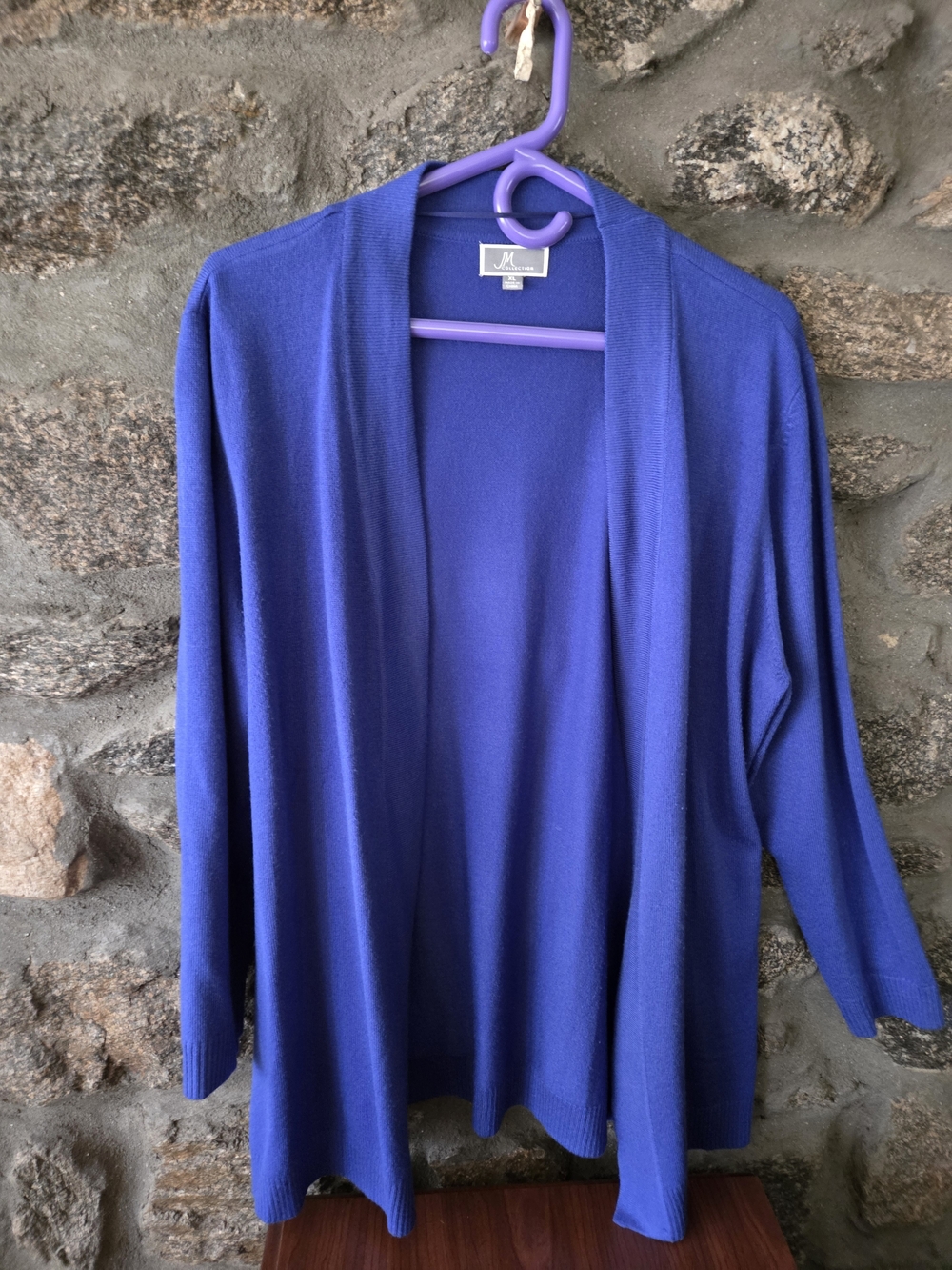 Jm Open Front Cardigan